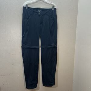 Columbia Pants Womens 10 Black Omni-Shield Saturday Trail II Convertible Hiking